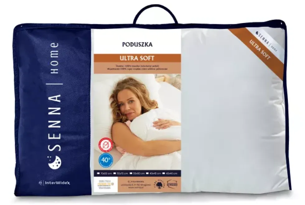 Antyalergiczna Poduszka InterWidex ULTRA SOFT