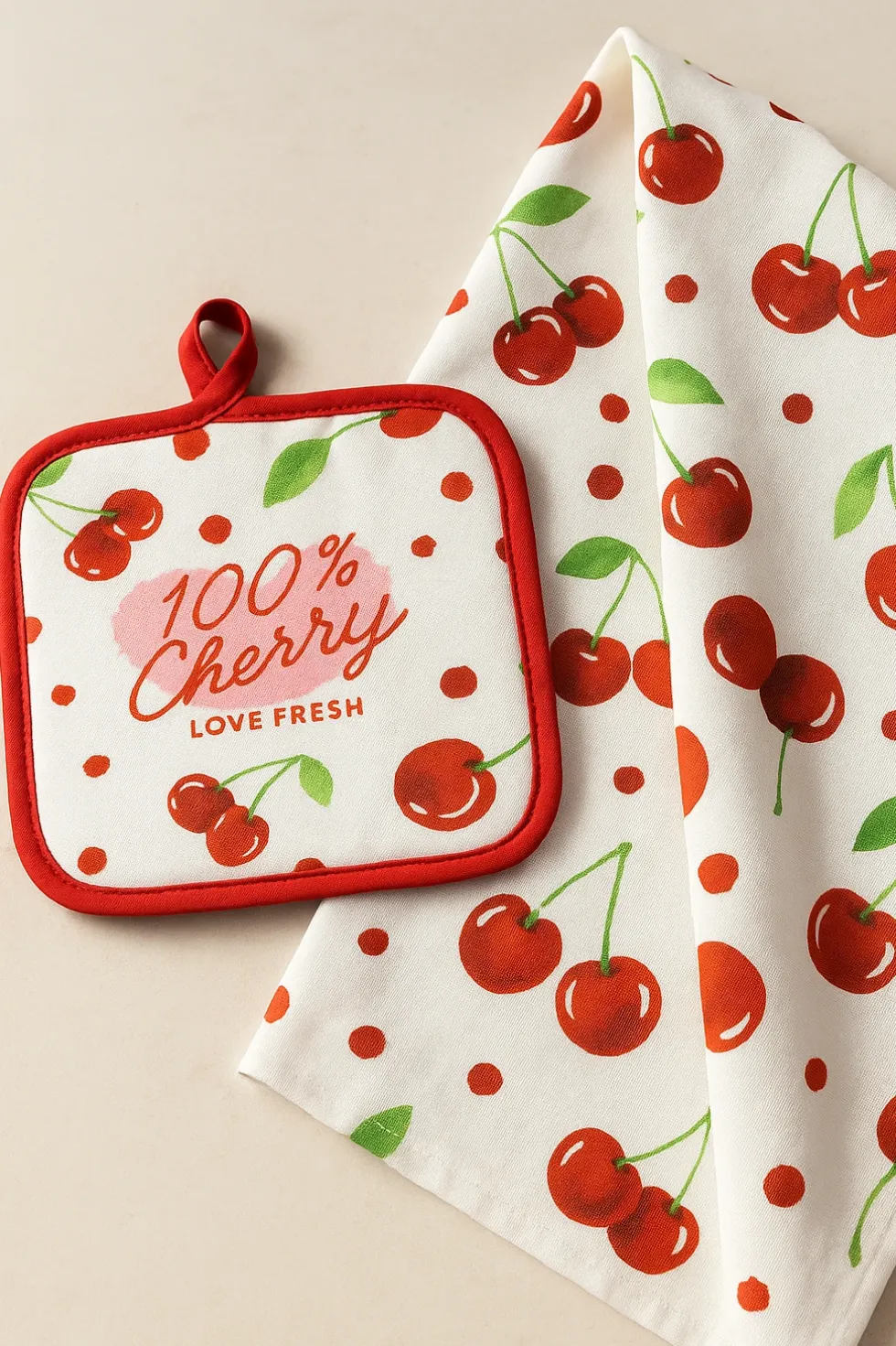 Bawełniana Ścierka Kuchenna CHERRY