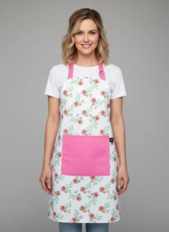 Bawełniany Fartuch Kuchenny ENGLISH ROSE