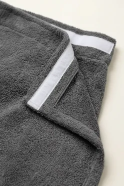 Bawełniany Męski Ręcznik Do Sauny SPA Kilt Szary