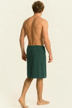 Bawełniany Męski Ręcznik Do Sauny SPA Kilt Butelkowy