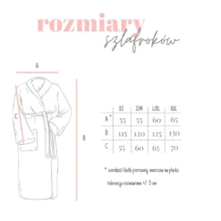 Bawełniany Szlafrok Kimono Gofer Wafel Uniseks Biały