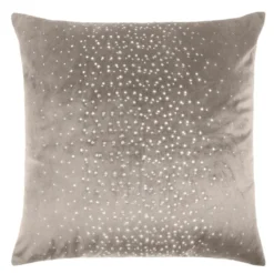 Ciemno Poszewka Velvetowa Do Zasłony SHINY Beżowy