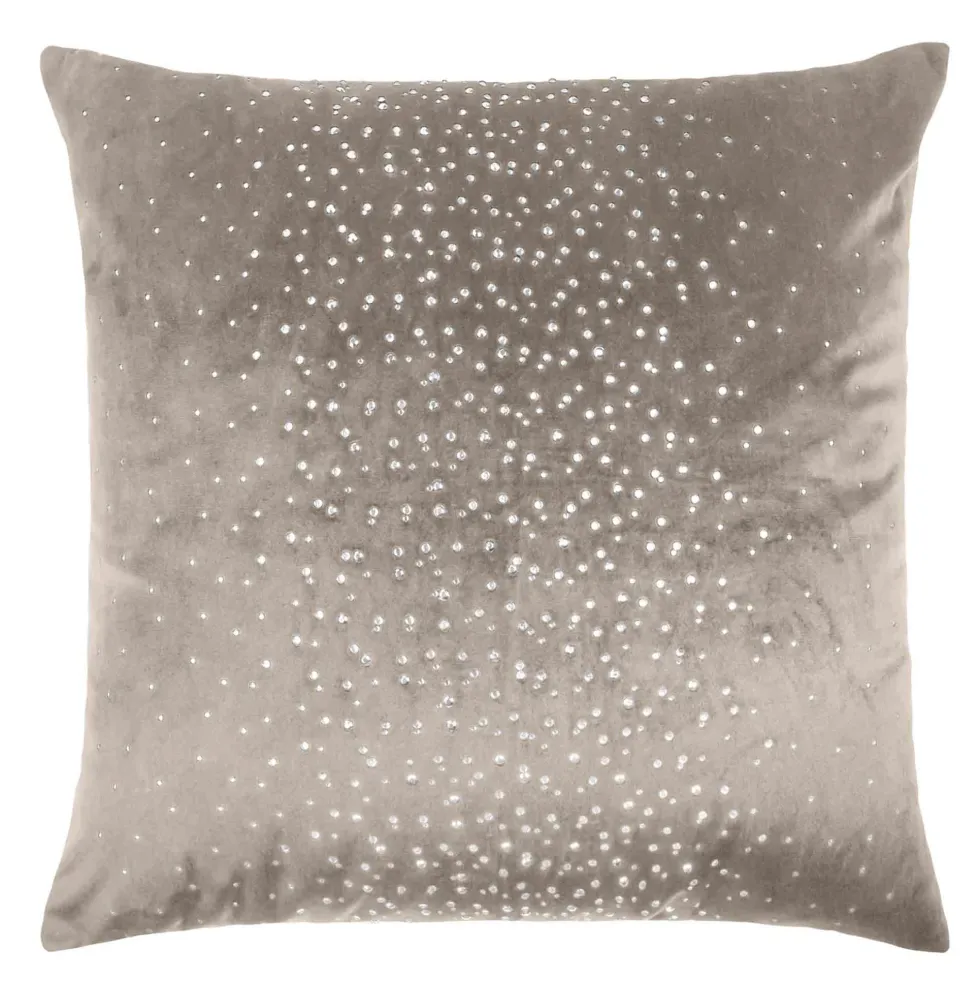 Ciemno Poszewka Velvetowa Do Zasłony SHINY Beżowy
