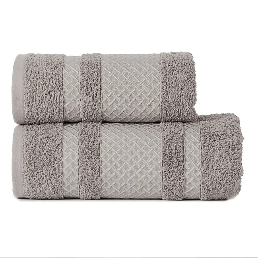 Ciemno Ręcznik Bawełniany Lionel 450g/2 Szary