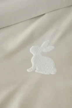 Dekoracyjna Pościel w Króliczki CUTY Beżowy