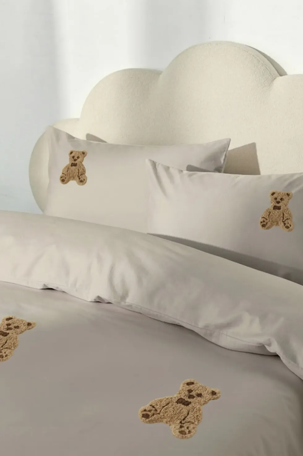 Dekoracyjna Pościel w Misie CUTY Beżowy