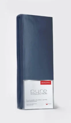 Denim Prześcieradło Satynowe Z Gumką PURE COLLECTION