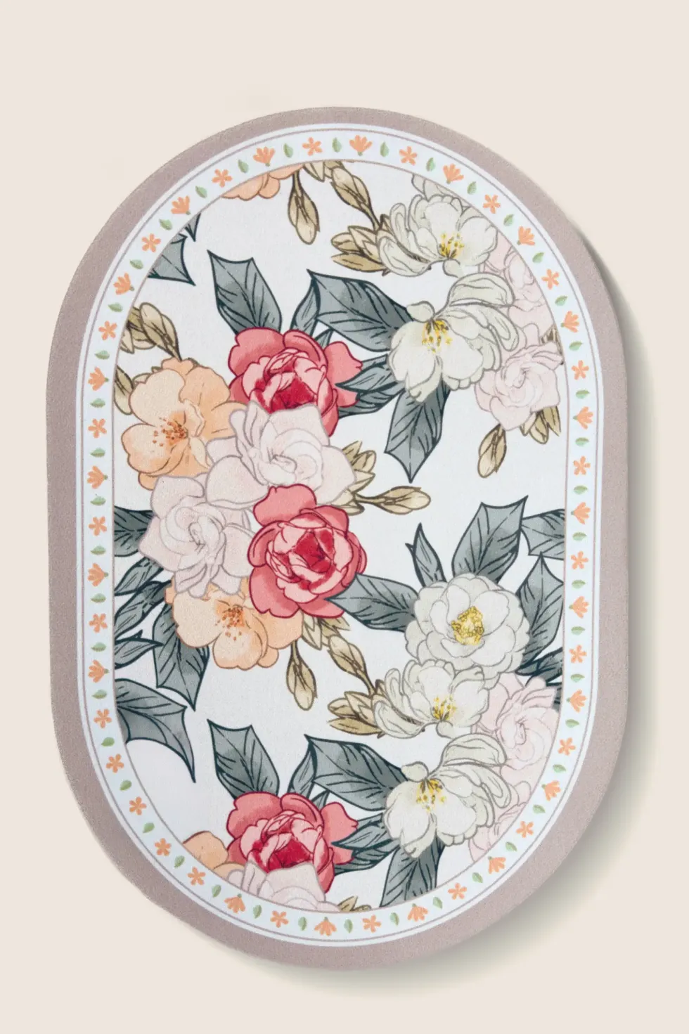 Dywanik Uniwersalny Dekoracyjny FLORAL Light