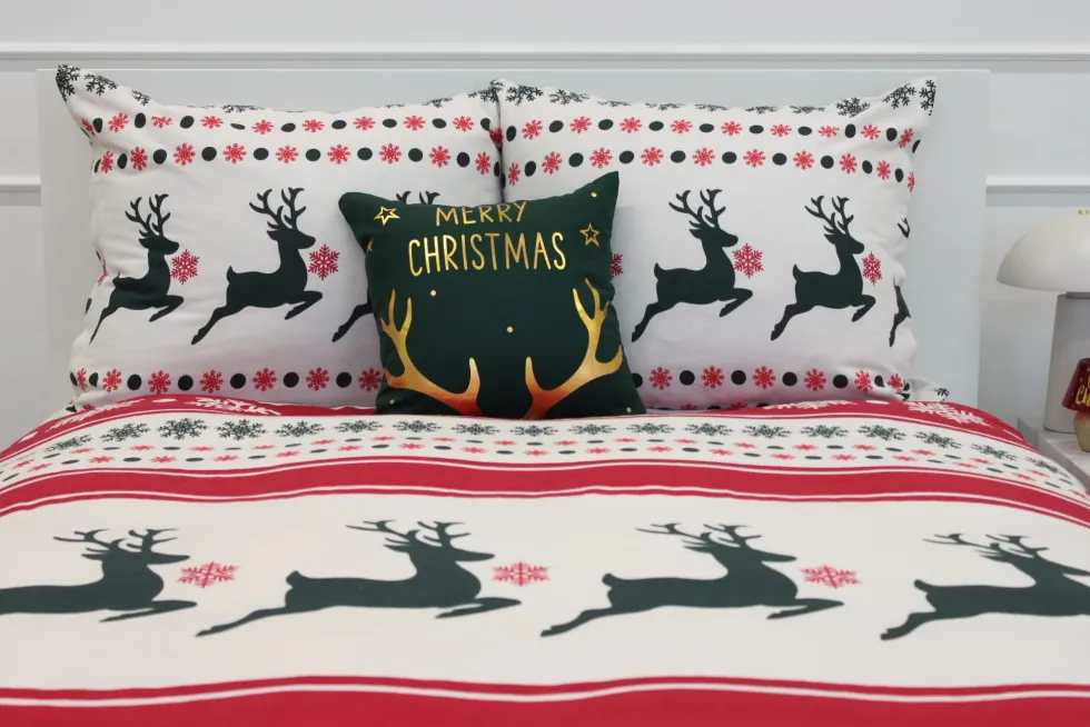 II Gatunek Świąteczna Pościel Bawełniana XMASS 4B