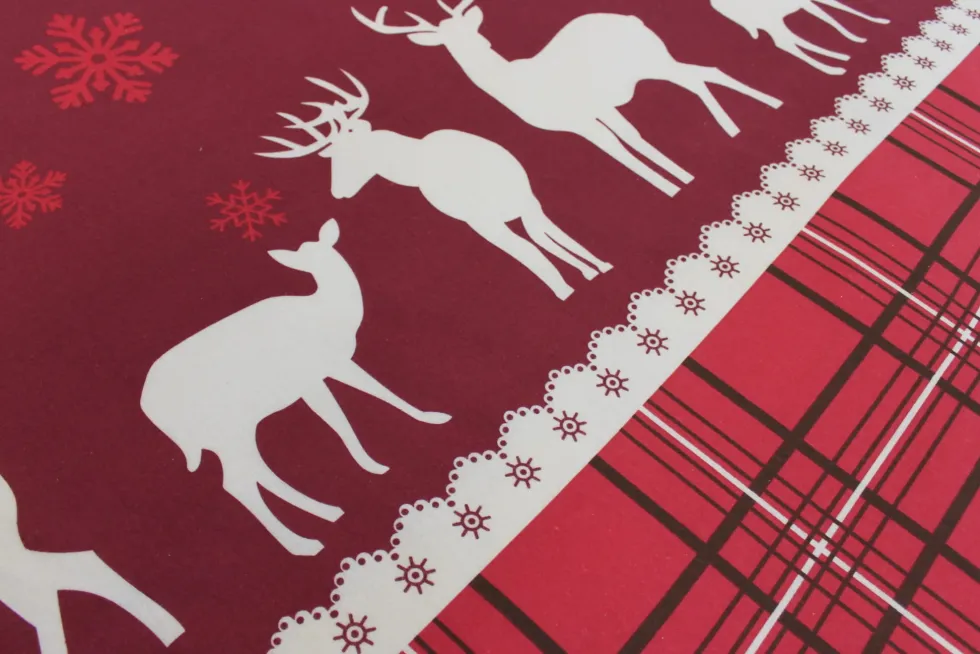 II Gatunek Świąteczna Pościel Bawełniana XMASS 1A