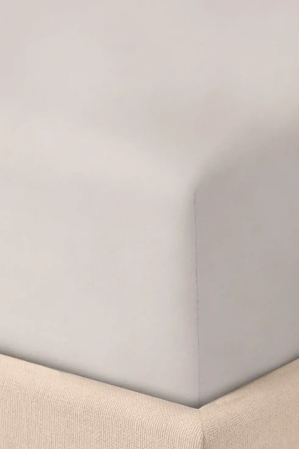 Jasno Prześcieradło Jersey Z Gumką + 40cm Szary
