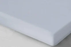 Jasno Prześcieradło Jersey Z Gumką Na Wysoki Materac 40 cm Szary