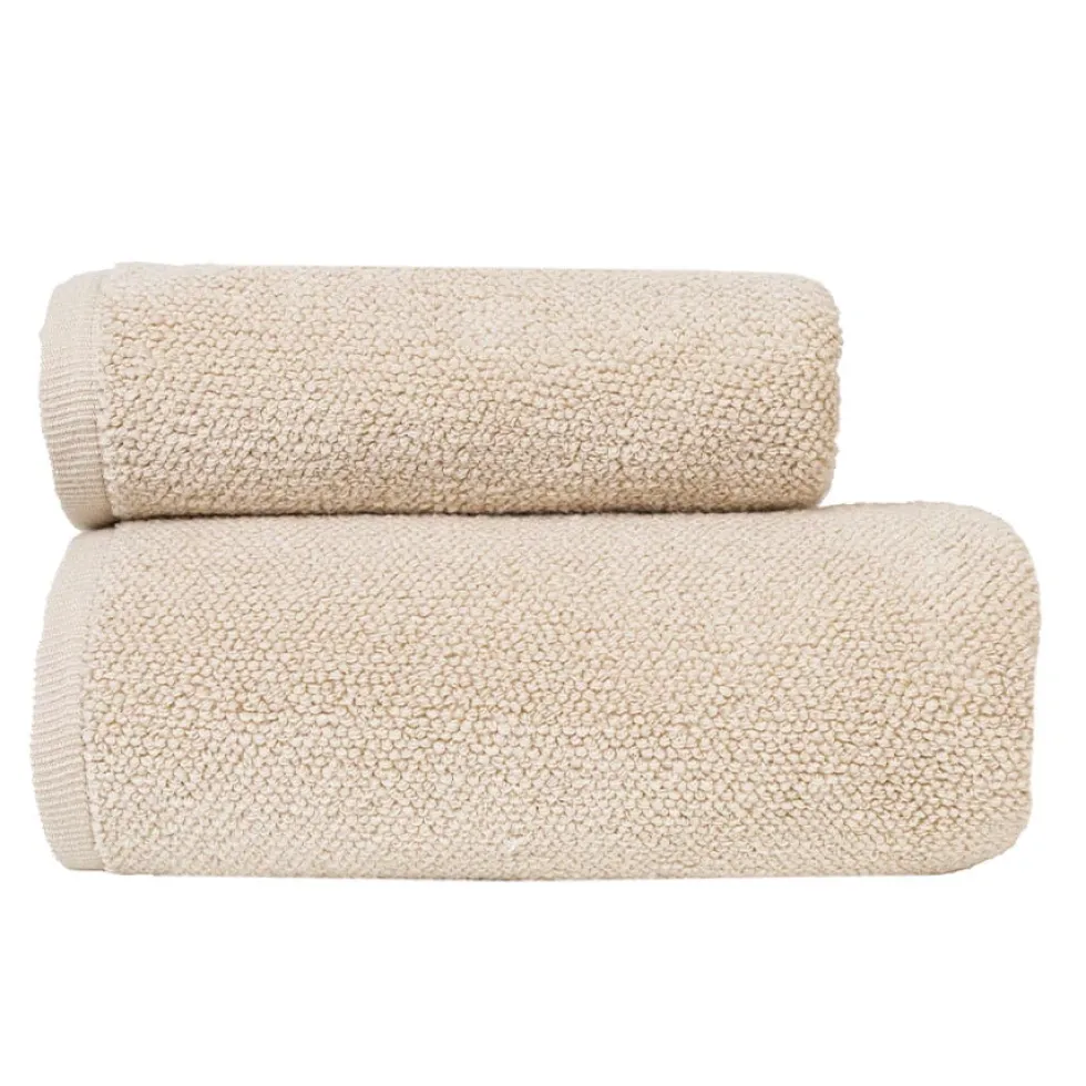 Jasny Ręcznik Bawełniany Leon 500g/m2 Beżowy