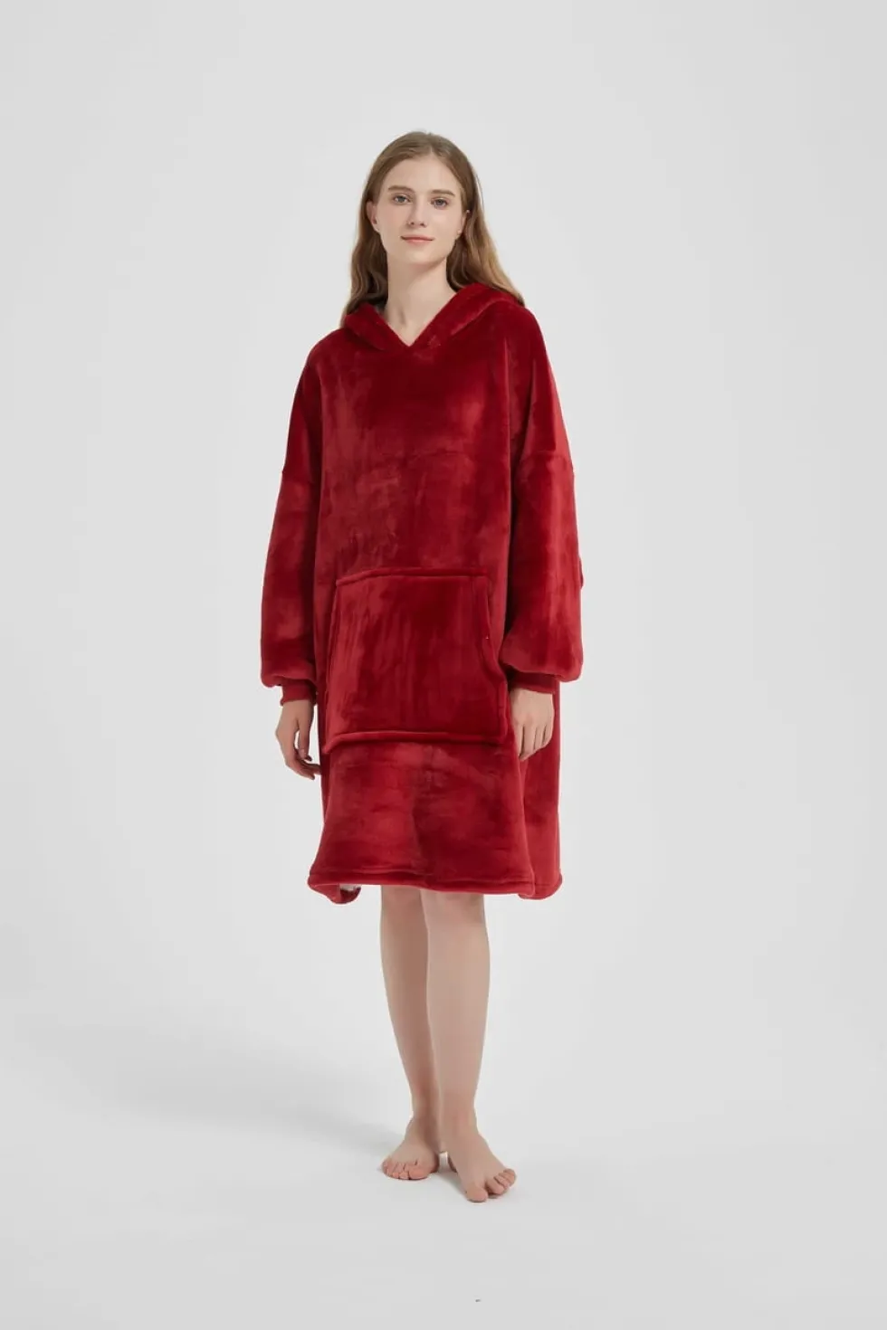 Kocobluza HOODIE Bordowy