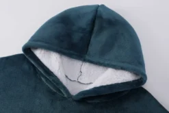 Kocobluza HOODIE Ciemny Turkus