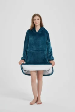 Kocobluza HOODIE Ciemny Turkus