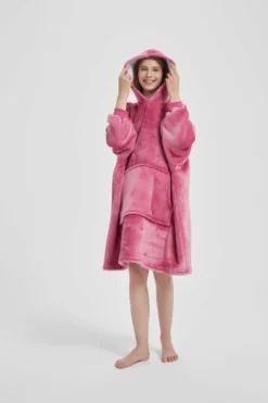 Kocobluza HOODIE Różowy