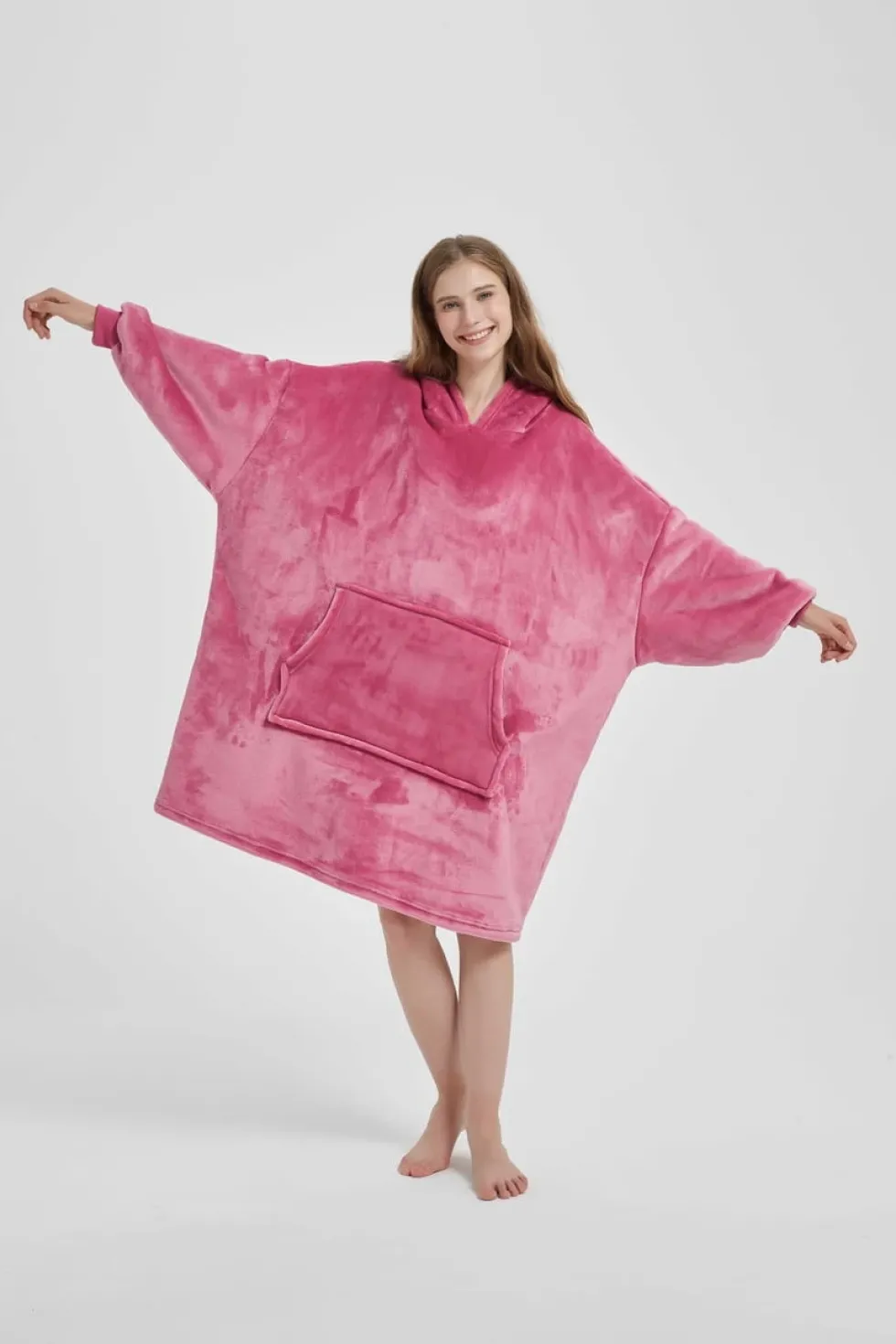 Kocobluza HOODIE Różowy
