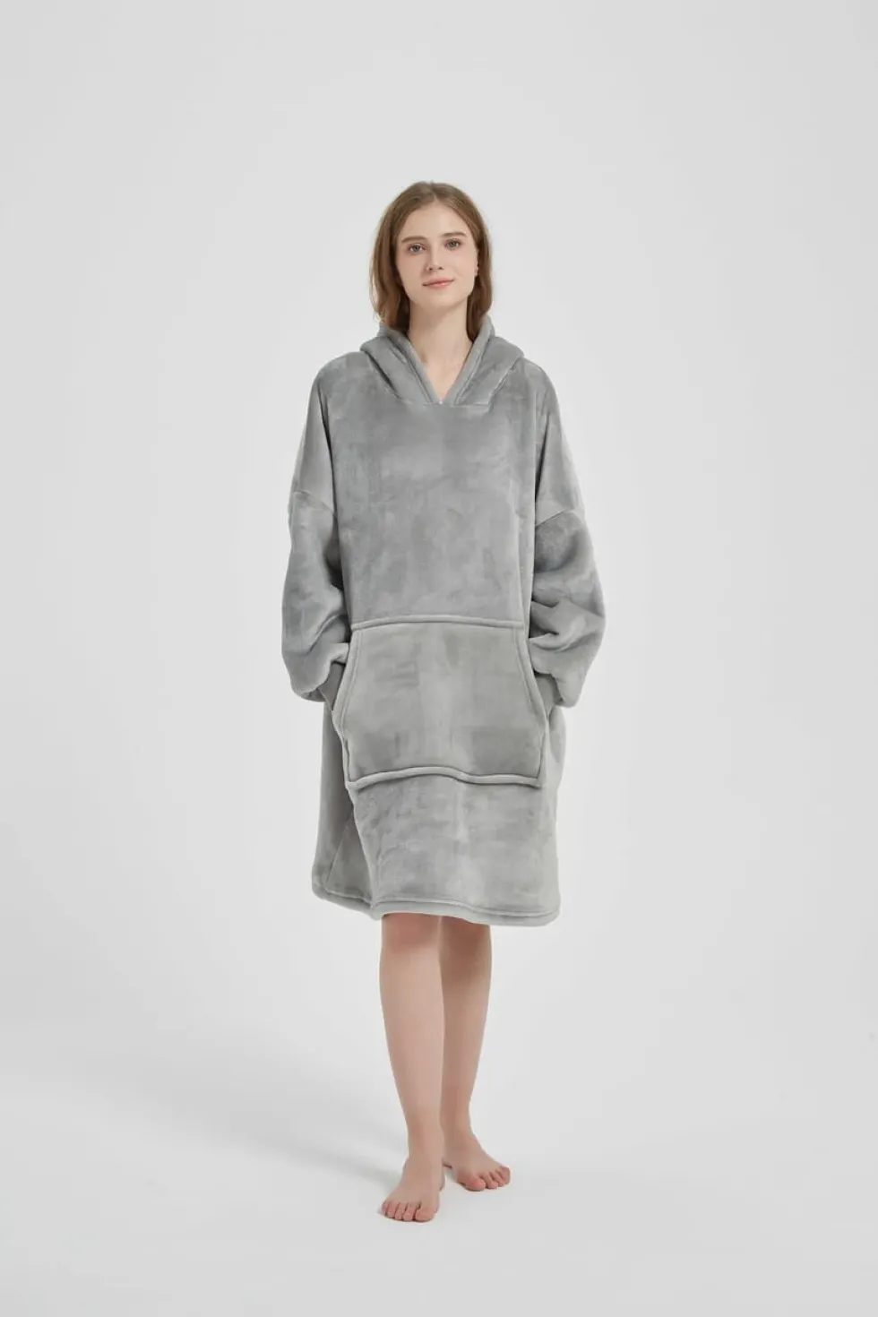 Kocobluza HOODIE Szary