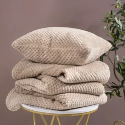 Koc Z Mikrofibry MONTE Taupe