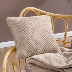 Koc Z Mikrofibry MONTE Taupe