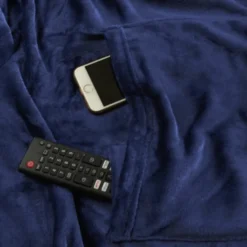 Koc Z Rękawami TV BINGIE Granatowy