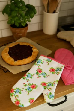 Komplet Rękawic Kuchennych ENGLISH ROSE