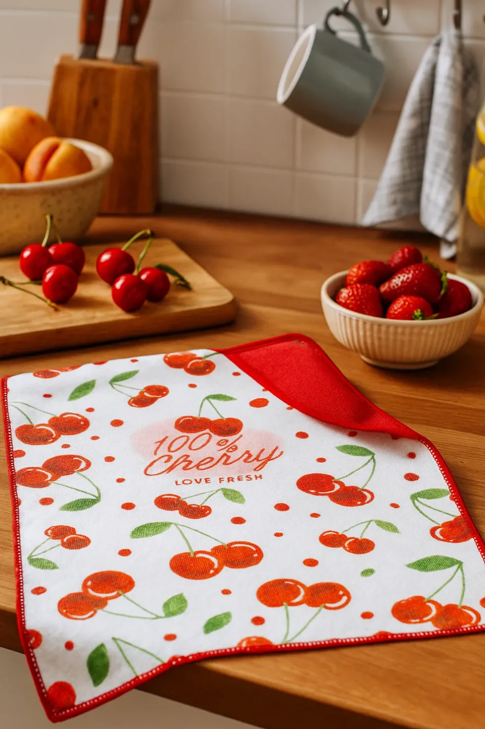 Ociekacz Mata Do Suszenia Naczyń CHERRY