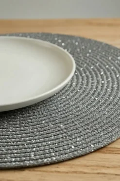 Okrągła Podkładka Kuchenna na Stół TOAST Szary