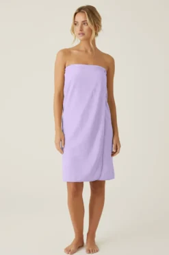 Pareo Damski Ręcznik do Sauny SPA ACTIVE L/XL- OUTLET Lawendowy