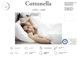 Pikowana Poduszka Antyalergiczna Cottonella Poldaun