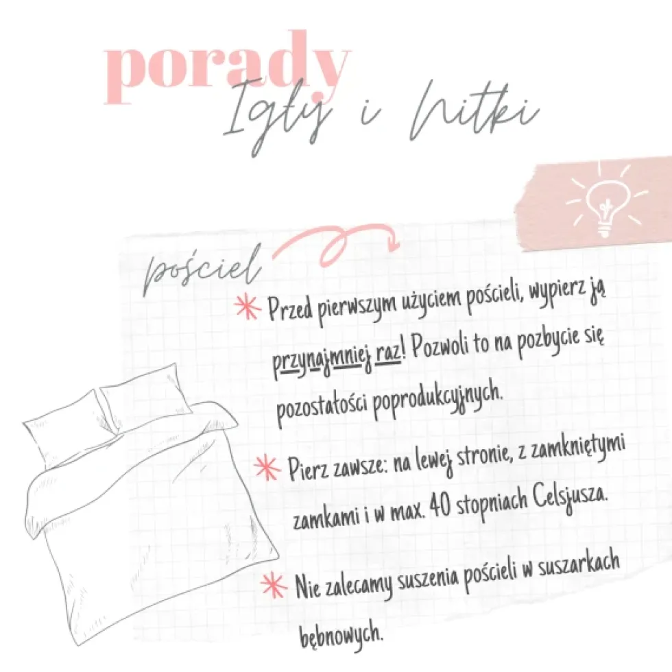 Pościel Bawełniana PINK PEONY