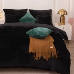 Pościel MIŚ Z Mikrofibry Cozy Czarny