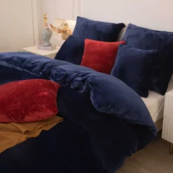 Pościel MIŚ Z Mikrofibry Cozy Granatowy