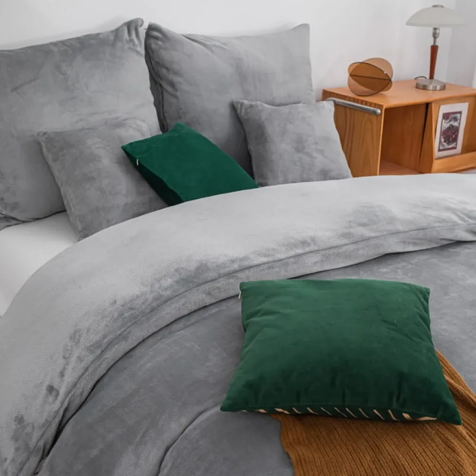 Pościel MIŚ Z Mikrofibry Cozy Szary