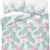 Pościel Satyna Bawełniana Home Satin 2913A FLAMINGI Miętowy