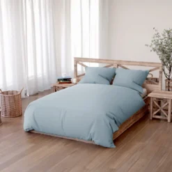 Pościel SIMPLY – 2. Gatunek | OUTLET Szaro-Błękitny