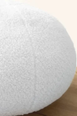 Poduszka Dekoracyjna Kula Boucle 30 cm Biały