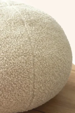 Poduszka Dekoracyjna Kula Boucle 30 cm Beżowy