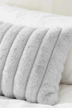 Poszewka Futrzana Bunny Popiel