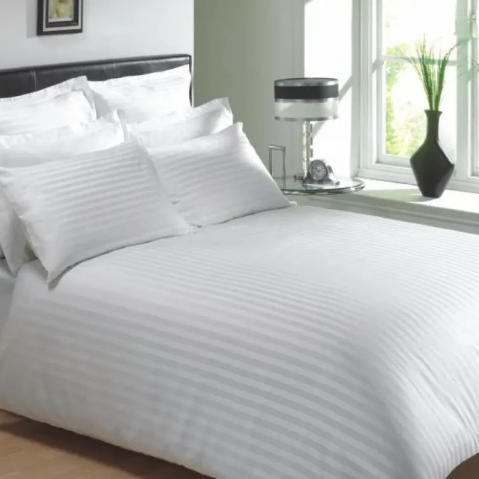poszewka hotelowa adamaszek 1cm Biały