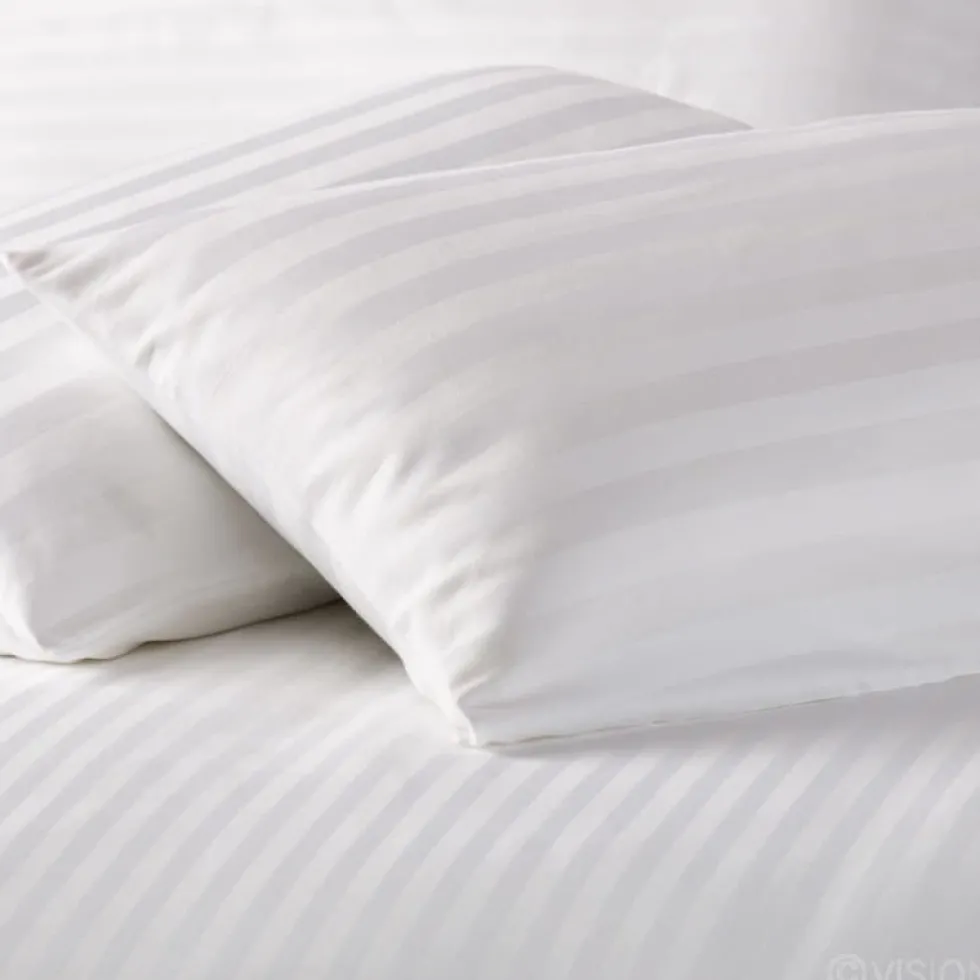 poszewka hotelowa adamaszek 2cm Biały