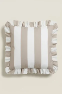 Poszewka Ogrodowa STRIPES Beżowy