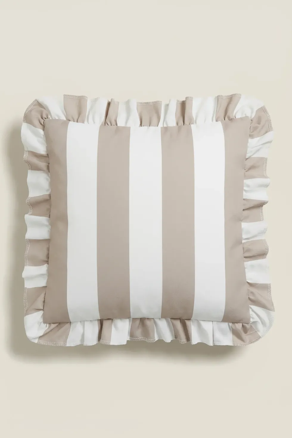 Poszewka Ogrodowa STRIPES Beżowy