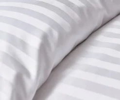 Poszwa Hotelowa Adamaszek 1cm (Zamek) Biały
