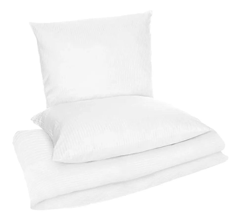 poszwa hotelowa adamaszek 5mm (zakład) Biały