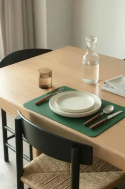 Prostokątna Podkładka pod Talerze SKINNY Butelkowy