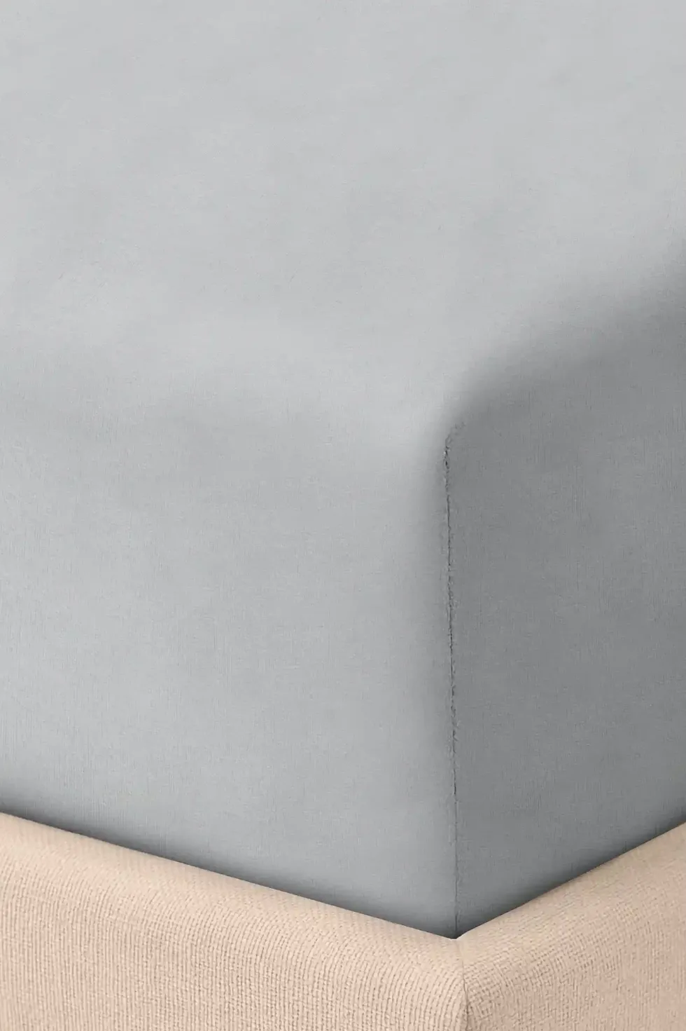Prześcieradło Jersey Z Gumką + 15 cm Szary