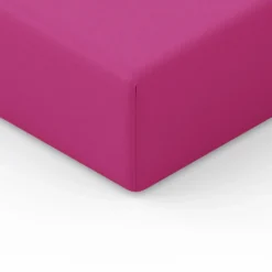 Prześcieradło Jersey Z Gumką Fuksja